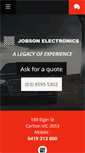 Mobile Screenshot of jobsonelectronics.com